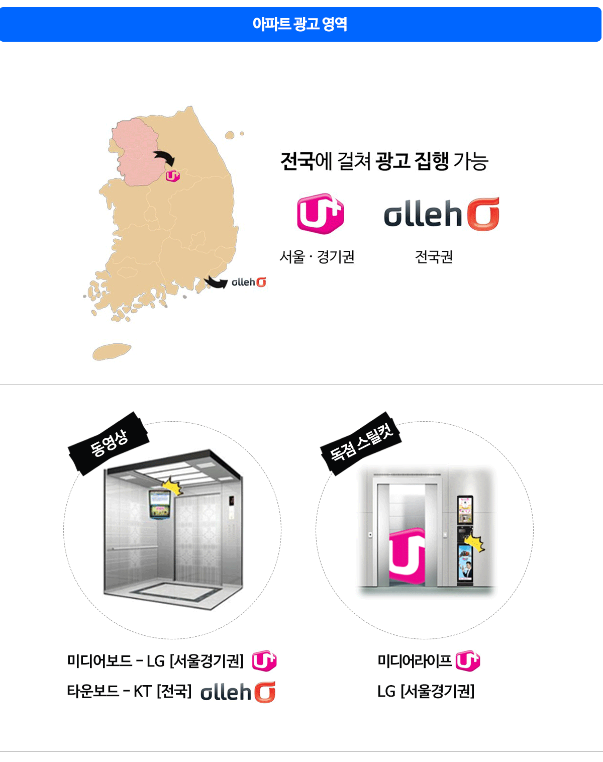 아파트 광고 영역